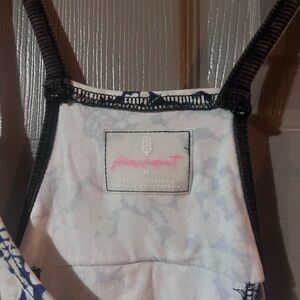 Free people hot shot short romper